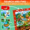 QUOKKA Floor Puzzles for Kids Ages 4-8 – 2x3 FT Woodland Farm Giant Search and Find Jigsaw – 48 Large Pieces – Above and Beyond Observational Scene